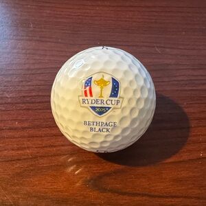 2025 Ryder Cup Golf ball